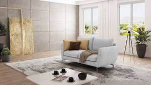 Modernes Sofa 2-Sitzer Avanti Silber