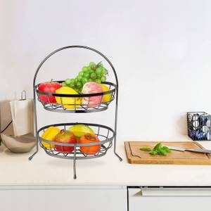 Obst-Etagere EW-OK-1418S Schwarz