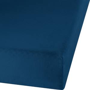 Spannbettlaken 153647 Blau - 120 x 200 cm