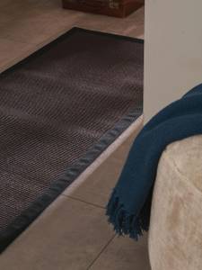 Tapis sisal Sana Noir - 70 x 300 cm