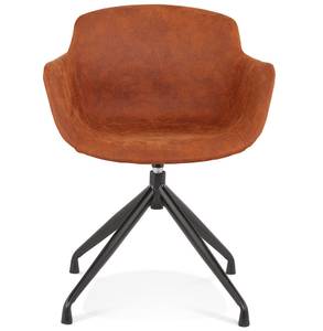 Fauteuil SOUND Marron - Métal - 59 x 80 x 54 cm