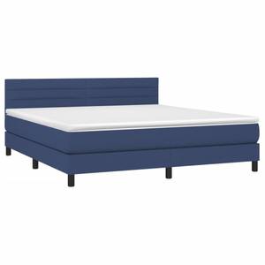 Boxspringbett 3017265-16 Blau - Breite: 180 cm