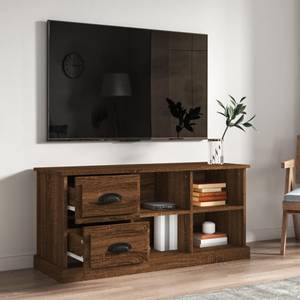 TV-Schrank D104 Eiche Schwarzbraun Dekor