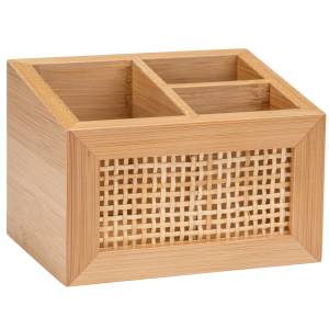 Organizer ALLEGRE BAMBOO Braun - Bambus - 12 x 9 x 9 cm