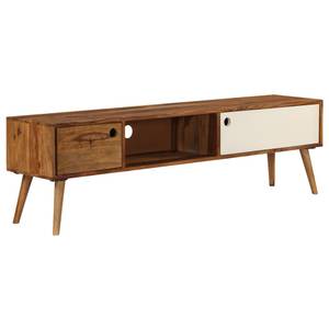 TV-Schrank 246224 Braun - Massivholz - Holzart/Dekor - 140 x 40 x 30 cm