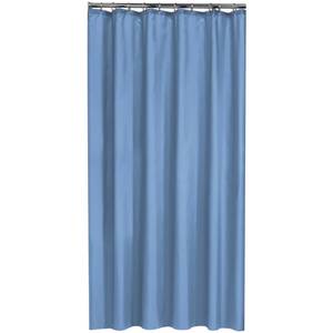 Duschvorhang 292726 Blau - Textil - 180 x 200 x 1 cm