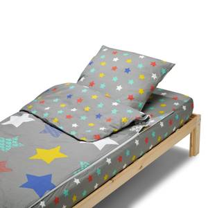 Caradou® parure de lit enfant étoiles Gris - Textile - 90 x 1 x 190 cm