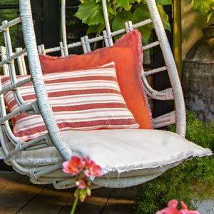 Housse de coussin Stripes Rouge - Textile - 50 x 30 x 50 cm