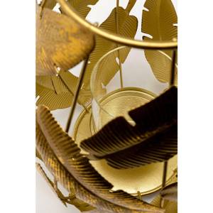 Windlicht Molla I Gold - Metall - 20 x 26 x 20 cm