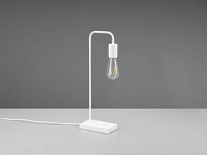 Große LED Tischlampe ON-OFF Touch Weiß Weiß
