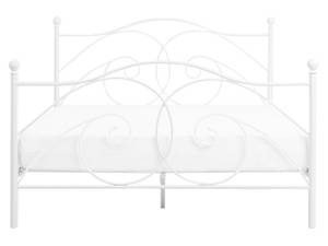 Lit double DINARD Blanc - Largeur : 167 cm