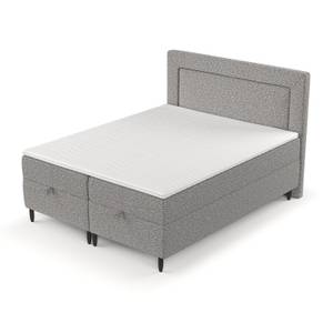 Boxspringbett Nea Grau - Breite: 160 cm