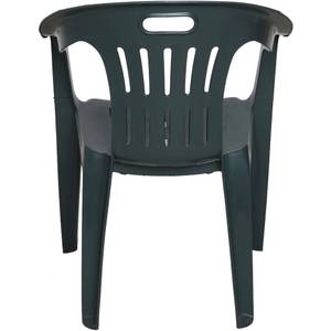 Chaise d’extérieur Dmotti Vert - Polyrotin - 55 x 78 x 56 cm