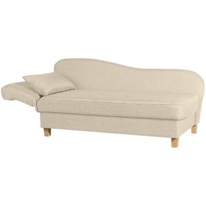 Selma Recamiere, Armteil links klappbar Beige