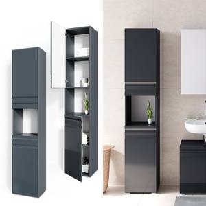 Mobilier de salle de bains Freddy Anthracite - Gris