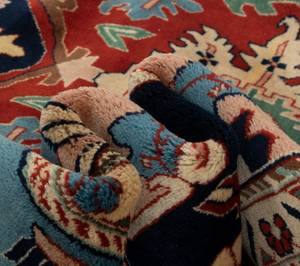 Teppich Täbriz XXII Blau - Textil - 255 x 1 x 353 cm