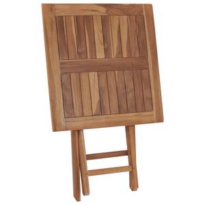 Gartentisch Braun - Massivholz - Holzart/Dekor - 60 x 75 x 60 cm