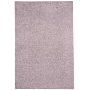 Hochflor Velours Teppich Luna Mix Altrosa - 100 x 100 cm