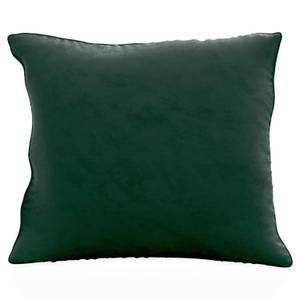 2x Kissenbezüge aus Samt 40x40 cm Grün - Textil - 40 x 1 x 40 cm
