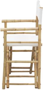 Fauteuil metteur en scène en bambou Bambou - 58 x 90 x 48 cm
