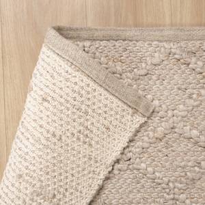 Wollteppich Knit Beige - 140 x 200 cm