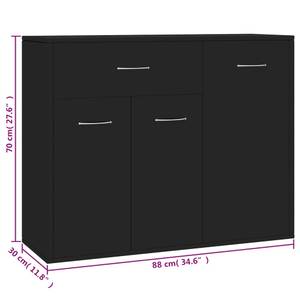 Sideboard 3000082 Schwarz