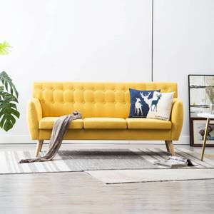 3-Sitzer Sofa 295972 Gelb