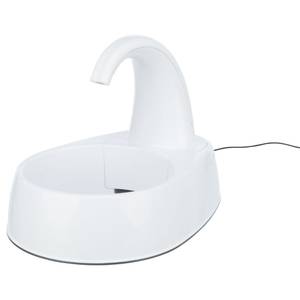 Fontaine à eau pour chiens 443993 Blanc - Matière plastique - 25 x 35 x 25 cm