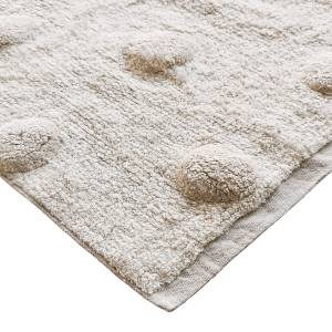 Tapis KIDS BIG DOTS Beige - Textile - 100 x 150 x 150 cm