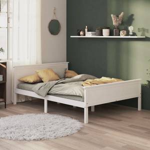 Cadre de lit 3014967 Blanc - Largeur : 168 cm