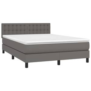 Boxspringbett 3017267-6 Grau - Breite: 144 cm