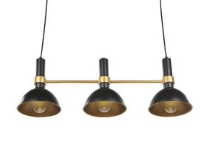 Lampe suspension BELES Noir - Doré - Métal - 82 x 107 x 20 cm