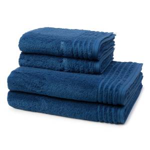 Supersoft Handtuch-Set (4-teilig) Nachtblau