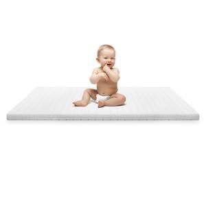 Babymatratze - Höhe 5cm Weiß - Textil - 60 x 5 x 120 cm