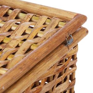 Körbchen 3er Set Rattan Braun - Rattan - 33 x 15 x 20 cm