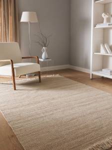 Wollteppich Lars Beige - 80 x 150 cm