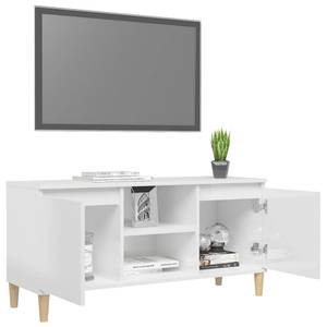 Meuble tv 3009522 Blanc brillant