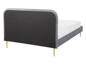 Doppelbett FLAYAT Gold - Grau - Breite: 153 cm