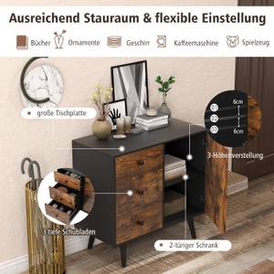 Aufbewahrungsschrank VH33480ORDE Braun - Holzwerkstoff - 40 x 77 x 73 cm