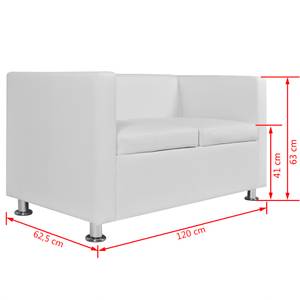 Sofa 3002827-4 (2-teilig) Weiß