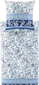 Bettwäsche 207984 2-teilig Blau - Textil - 155 x 1 x 220 cm