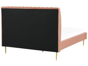 Doppelbett MARVILLE Gold - Pfirsich - Pink - Breite: 162 cm