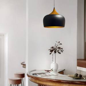 Pendelleuchte Kreis Vintage Lampe Schwarz