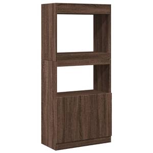 Highboard DE1370 Braun - Holzwerkstoff - 33 x 140 x 63 cm