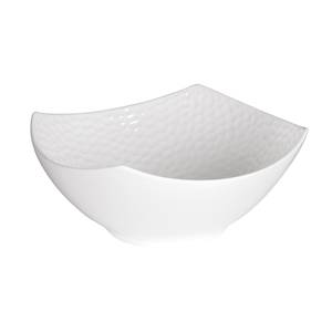 Saladier Dune Blanc - Porcelaine - 28 x 10 x 28 cm