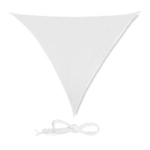 Voile d'ombrage triangle blanc 300 x 250 cm