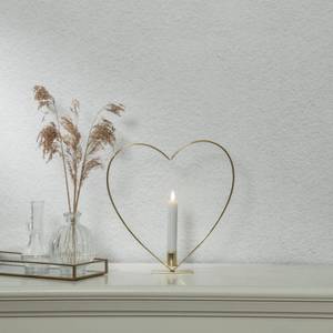 Dekorative Tischleuchte Flamme Heart Metall - 28 x 28 x 5 cm