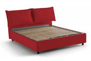 Doppelbett Silvia Rot