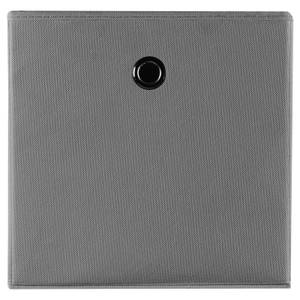 Faltbox BELLA (2er-Set) Grau - Textil - 32 x 32 x 32 cm