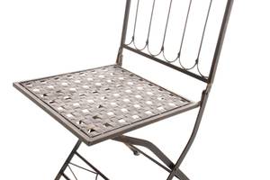 Chaises de jardin Asina Lot de 2 Bronze